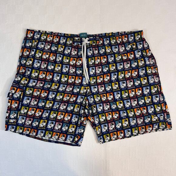 Big Dogs Swim Trunks 2XL 46" Waist 100% Polyester - Picture 12 of 12